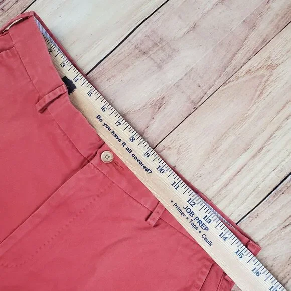 Peter Millar Shorts Mens *31×9 Pink Winston Washed Twill MC0B31 Casual Golf‎ NWT - Picture 5 of 10